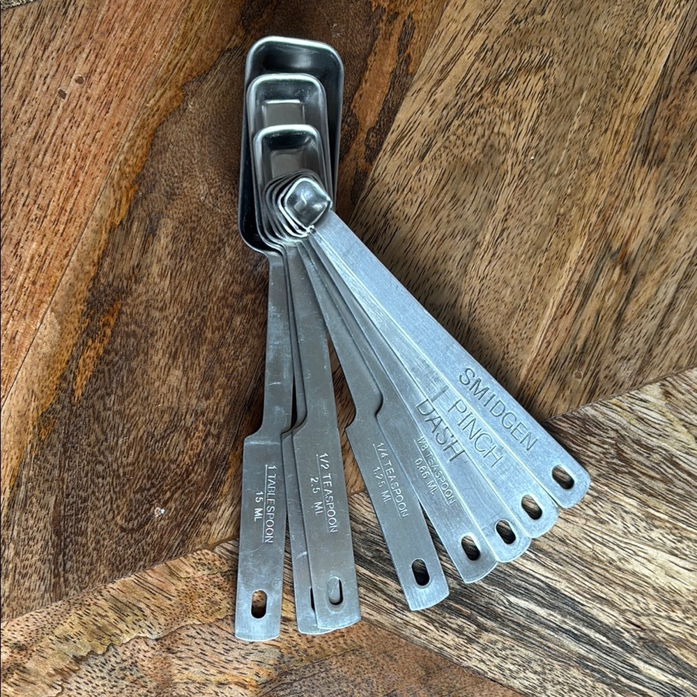 Lee Valley Stainless Steel Measuring Spoons Set